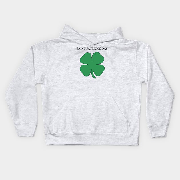 SAINT PATRICK´S DAY Kids Hoodie by jcnenm